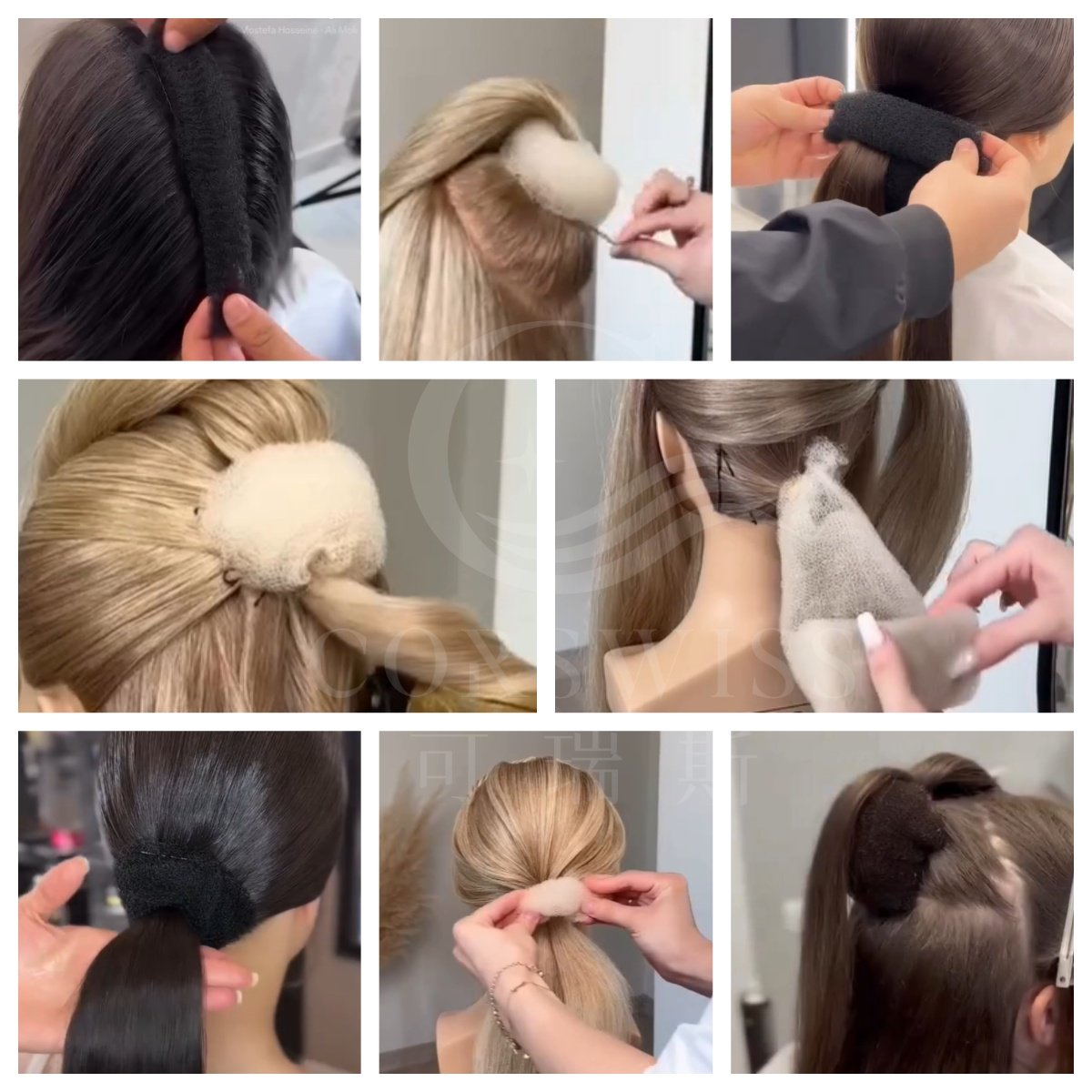 萬用蓬髮墊髮網