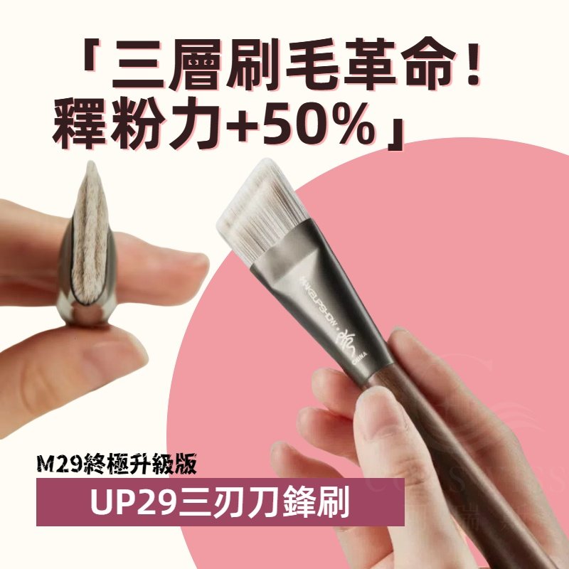 1 魅卡秀三刃刀鋒刷UP29